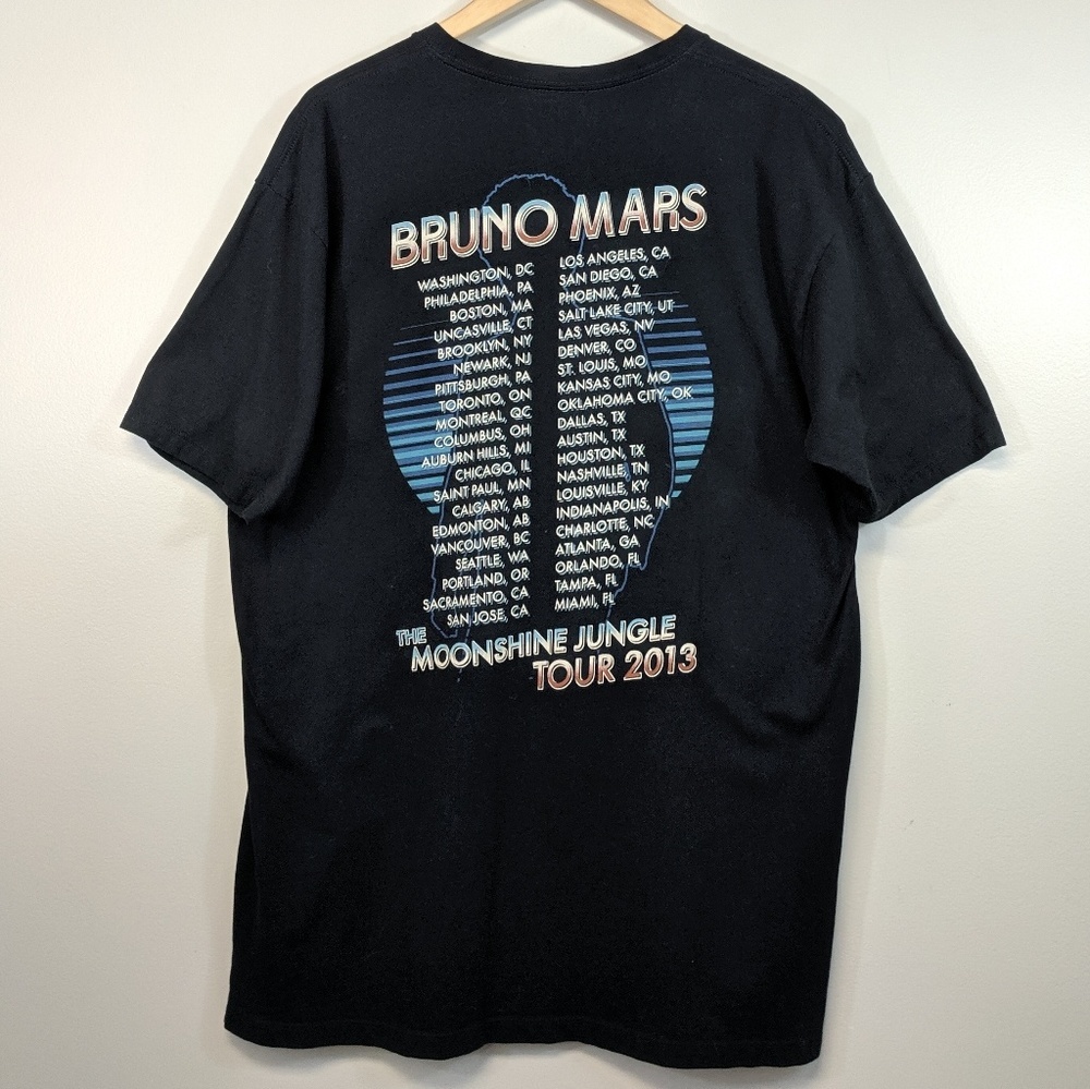 Bruno Mars 2013 Tour TShirt - Picture 5 of 5